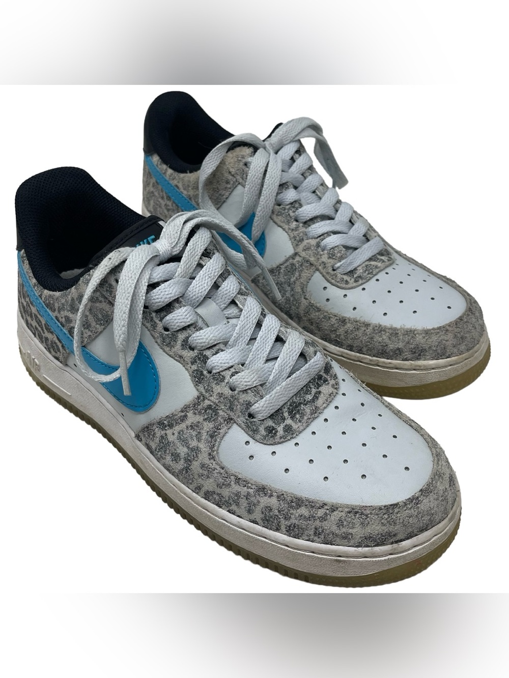 Nike Air Force 1 Low ‘07 PRM Snow Leopard DJ6192-001 Men’s US 7